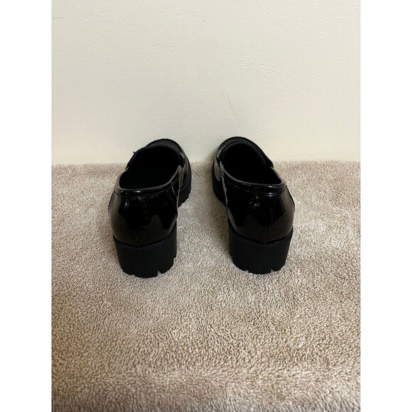 Jellypop Girl Black Faux Leather with Metallic Glitter Accents Size 4M (Girls) - Picture 5 of 6